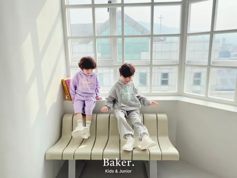 Baker - Korean Children Fashion - #magicofchildhood - Standard Top Pants Shorts Set - 12