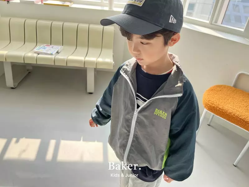 Baker - Korean Children Fashion - #minifashionista - Windbreaker Jumper - 7