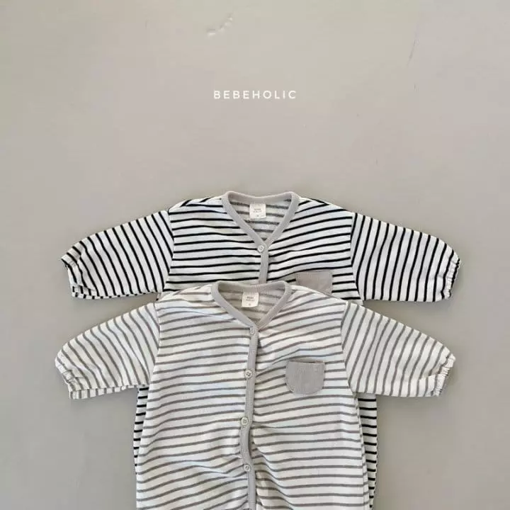 Bebe Holic - Korean Baby Fashion - #babyboutiqueclothing - Pocket Bodysuit - 10