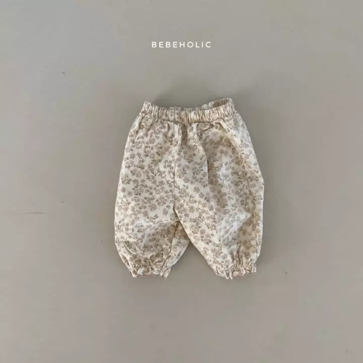 Bebe Holic - Korean Baby Fashion - #babyoutfit - Flower Pants - 7
