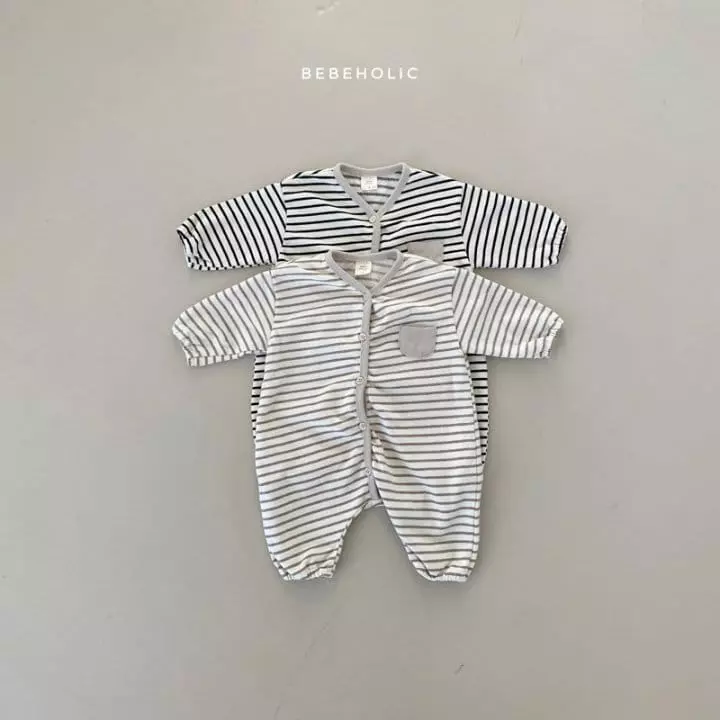 Bebe Holic - Korean Baby Fashion - #babyoutfit - Pocket Bodysuit - 4