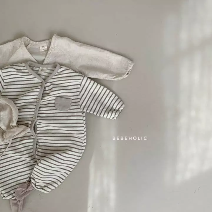 Bebe Holic - Korean Baby Fashion - #onlinebabyboutique - Pocket Bodysuit - 6