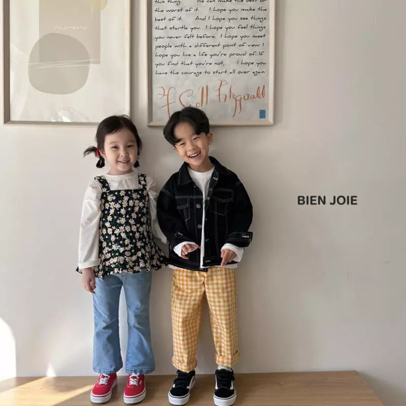 Bien Joie - Korean Children Fashion - #childrensboutique - Gardening Bustier - 3