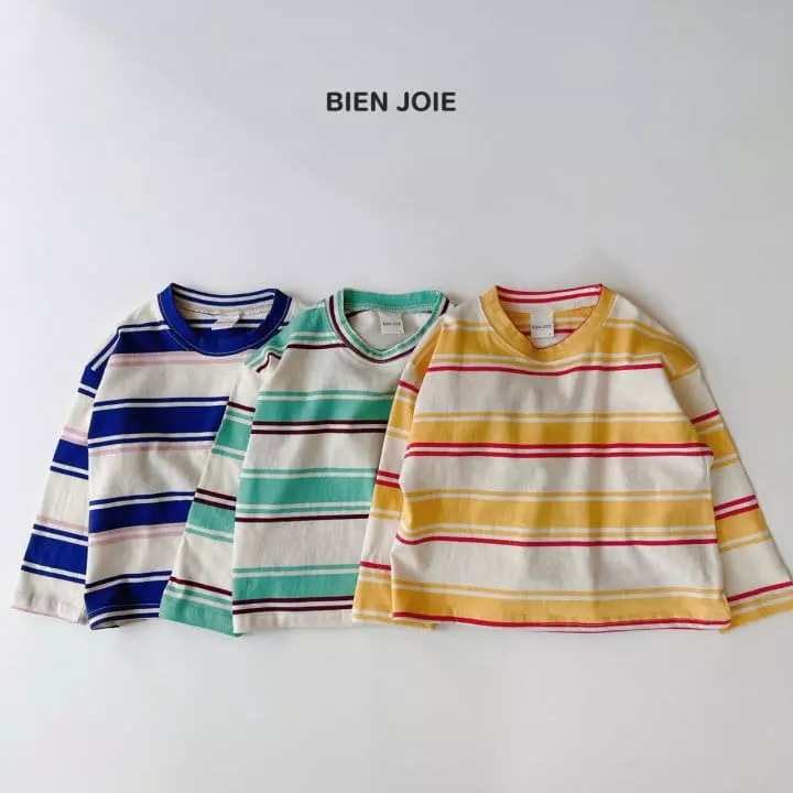 Bien Joie - Korean Children Fashion - #designkidswear - Roty Stripes Tee