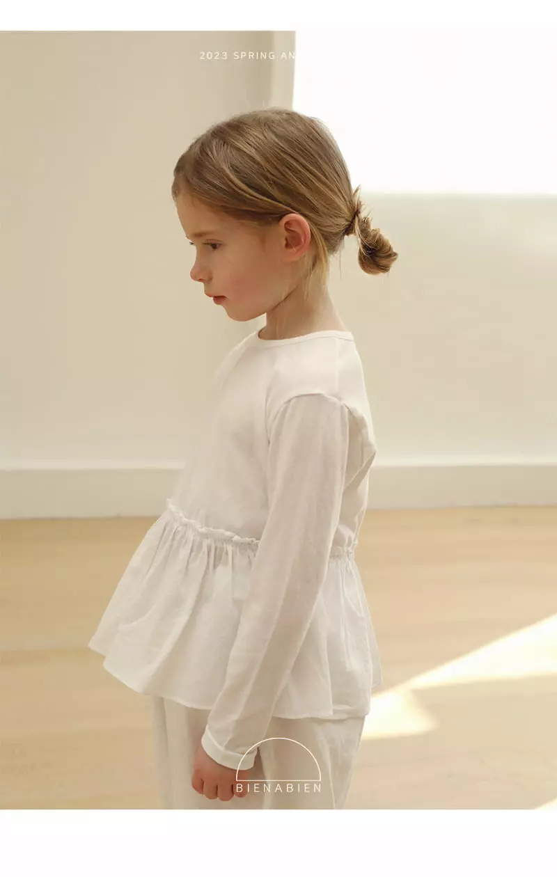 Bien a Bien - Korean Children Fashion - #prettylittlegirls - Polen Frill Tee