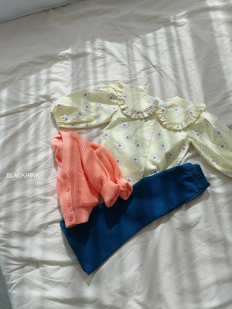 Black Pink - Korean Children Fashion - #childofig - Daisy Blouse - 12