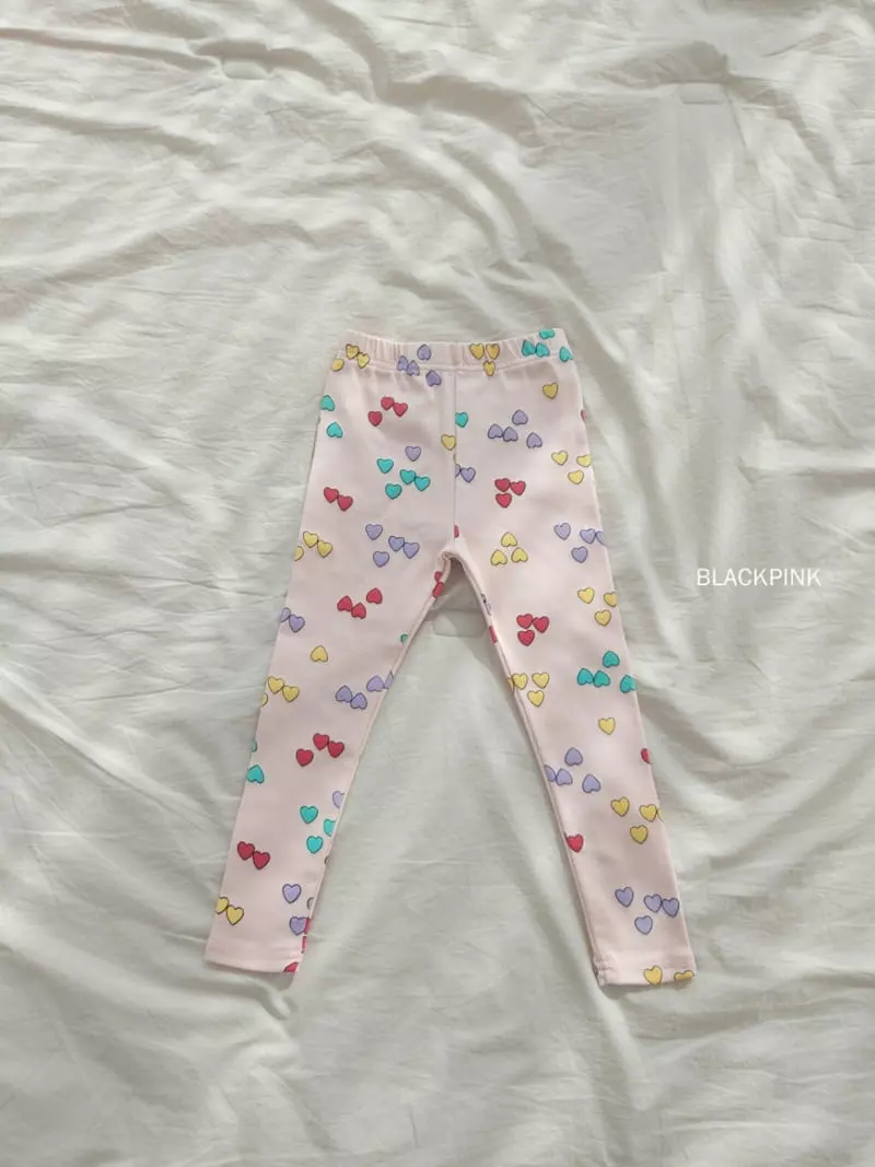 Black Pink - Korean Children Fashion - #childofig - Pang Leggings - 9