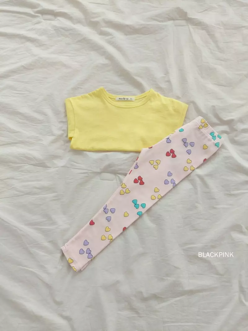 Black Pink - Korean Children Fashion - #childrensboutique - Pang Leggings - 10