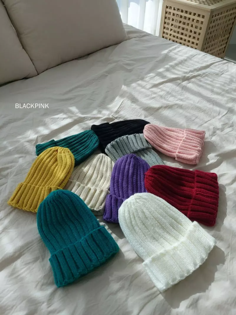 Black Pink - Korean Children Fashion - #designkidswear - Muzi Rib Beanie - 6
