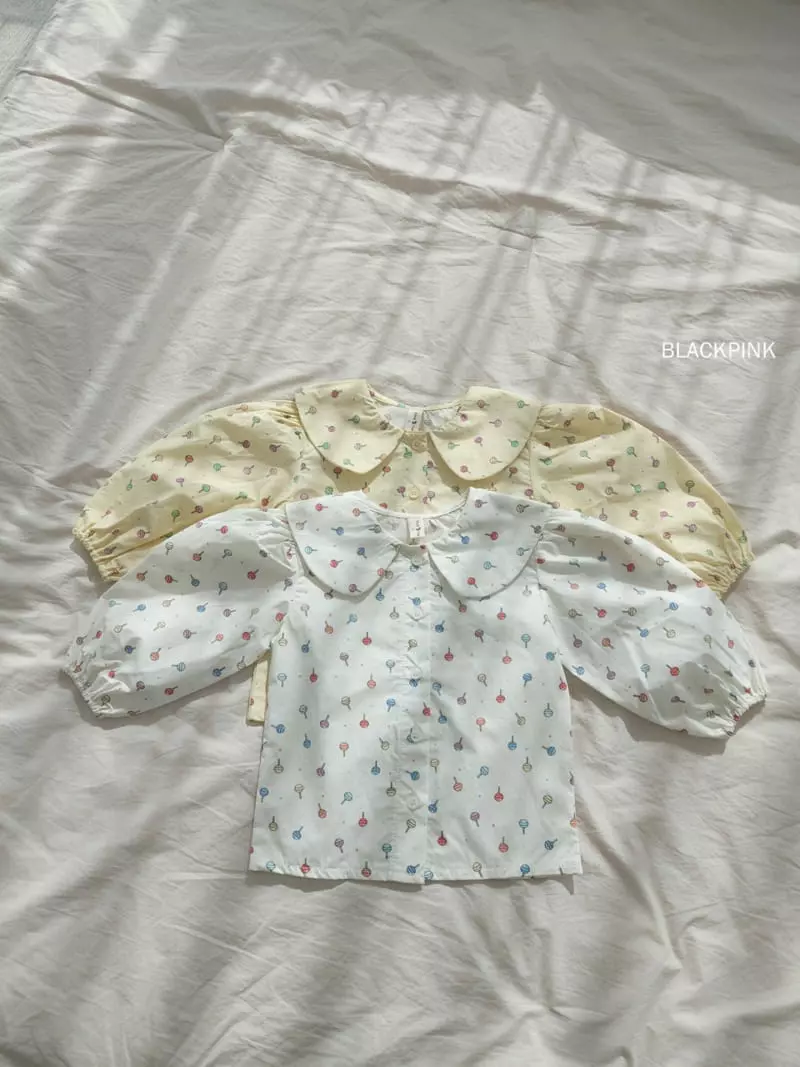 Black Pink - Korean Children Fashion - #designkidswear - Anapang Blouse - 2
