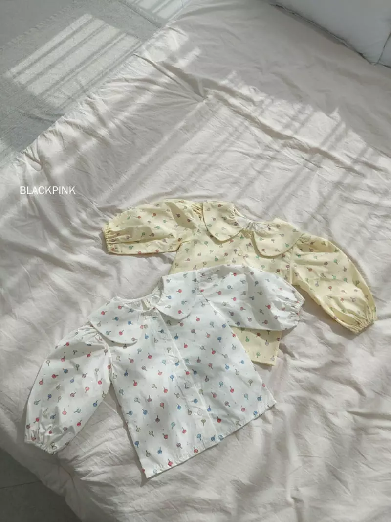 Black Pink - Korean Children Fashion - #discoveringself - Anapang Blouse - 3