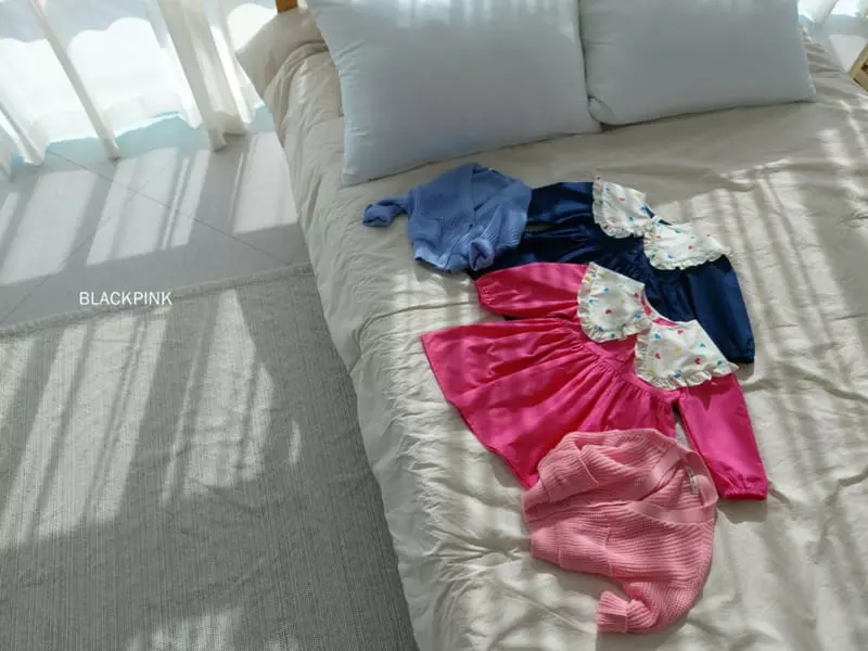 Black Pink - Korean Children Fashion - #fashionkids - April One-piece - 5