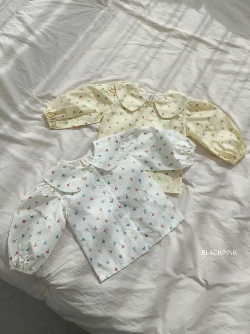 Black Pink - Korean Children Fashion - #discoveringself - Anapang Blouse - 4