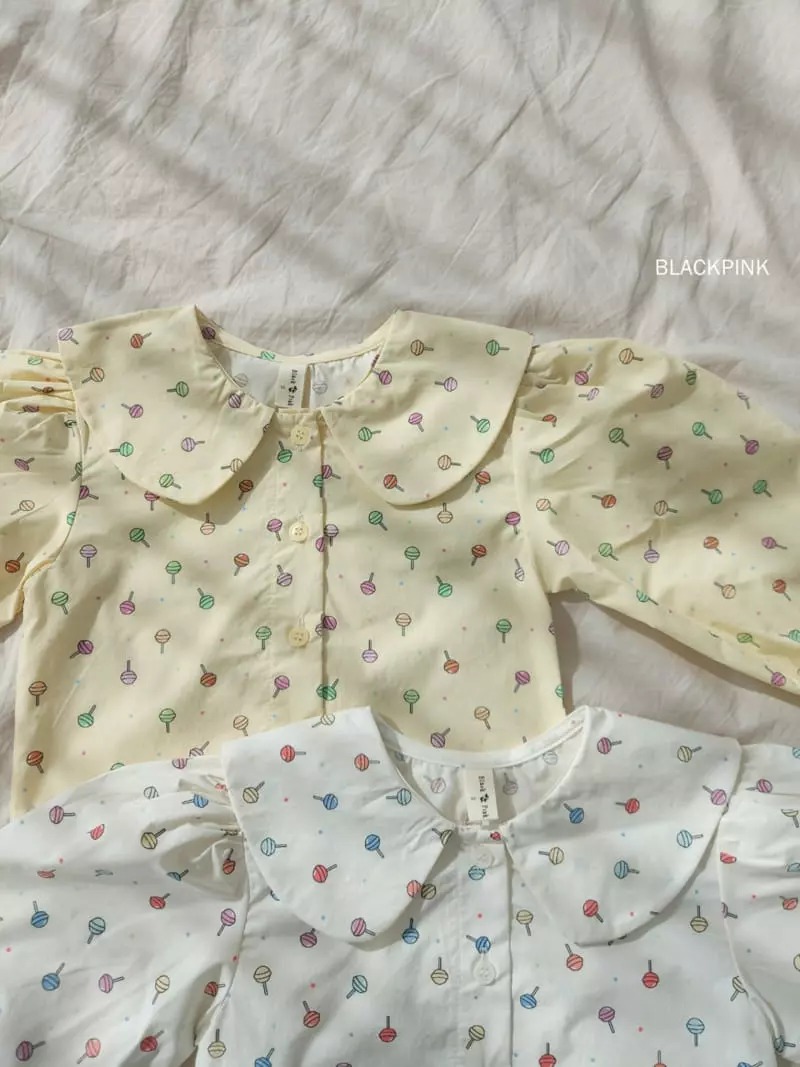 Black Pink - Korean Children Fashion - #kidsshorts - Anapang Blouse - 5