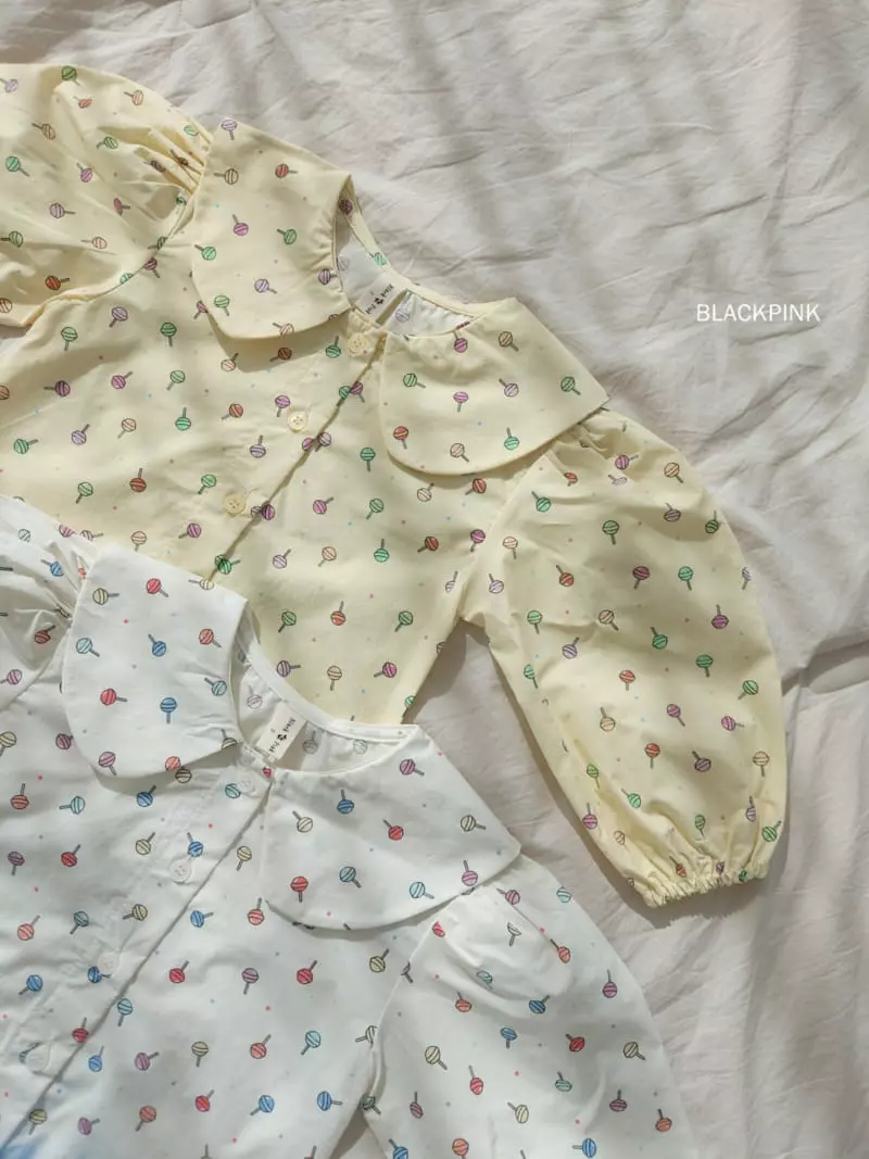 Black Pink - Korean Children Fashion - #kidsstore - Anapang Blouse - 6