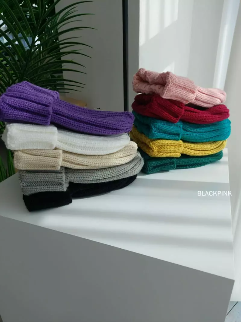 Black Pink - Korean Children Fashion - #kidzfashiontrend - Muzi Rib Beanie - 11