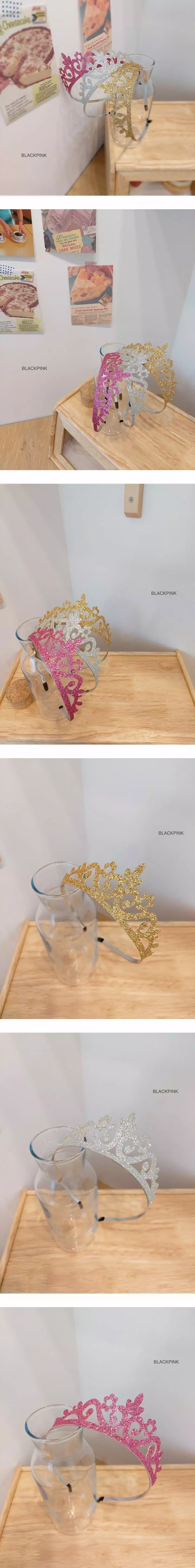 Black Pink - Korean Children Fashion - #littlefashionista - Tiara Hairband
