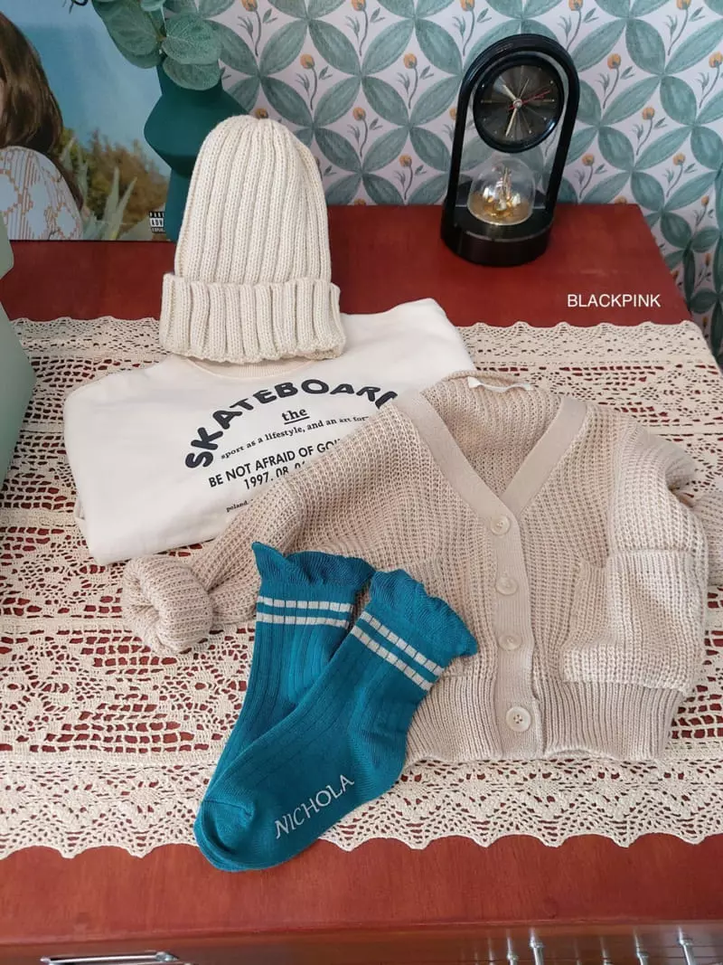Black Pink - Korean Children Fashion - #magicofchildhood - School Socks - 3