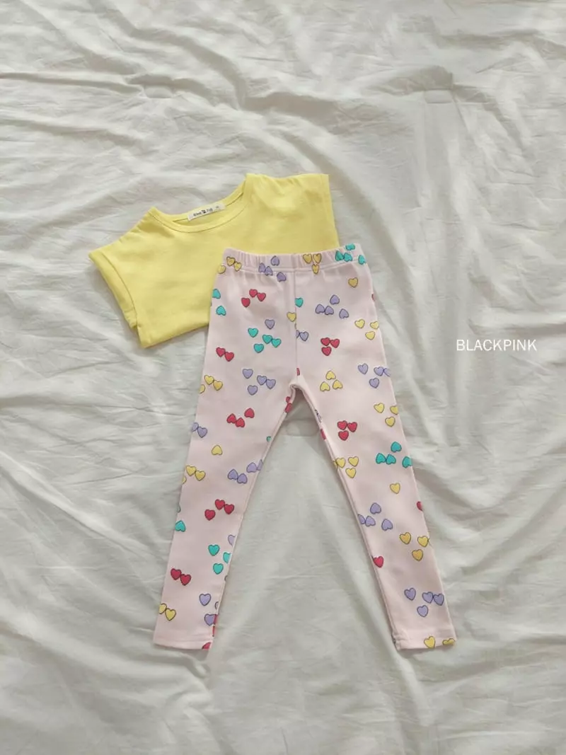 Black Pink - Korean Children Fashion - #stylishchildhood - Pang Leggings - 8