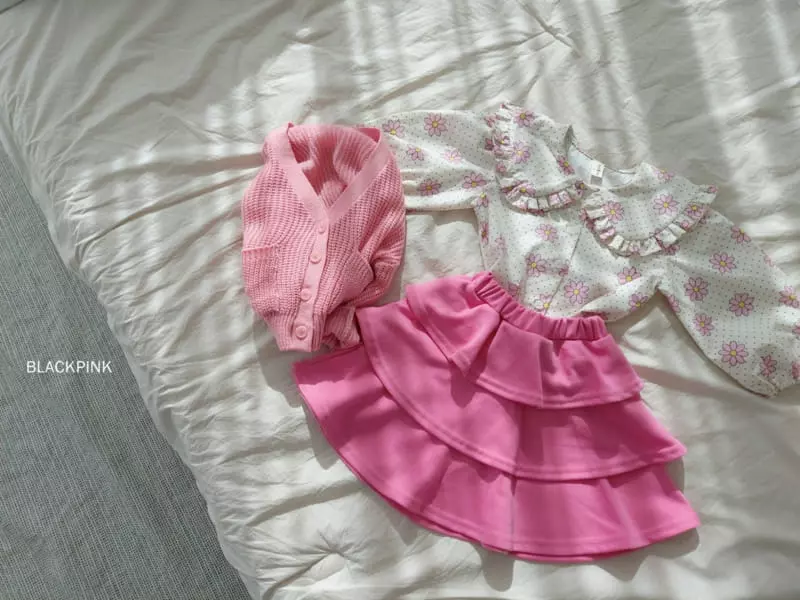 Black Pink - Korean Children Fashion - #todddlerfashion - Daisy Blouse - 9