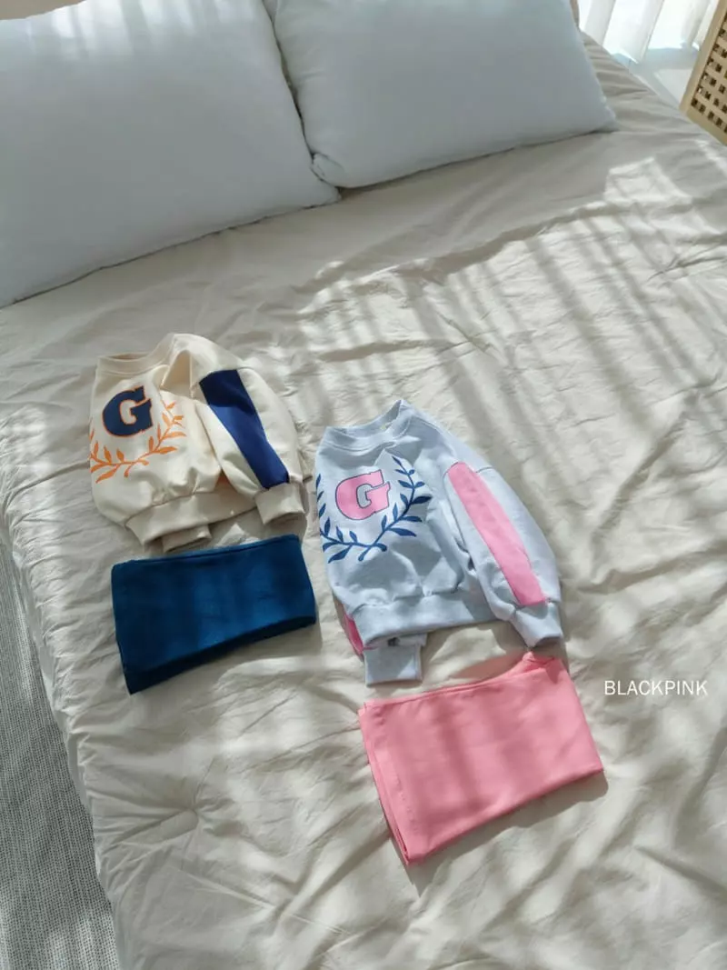 Black Pink - Korean Children Fashion - #toddlerclothing - G Sweatshirt - 12