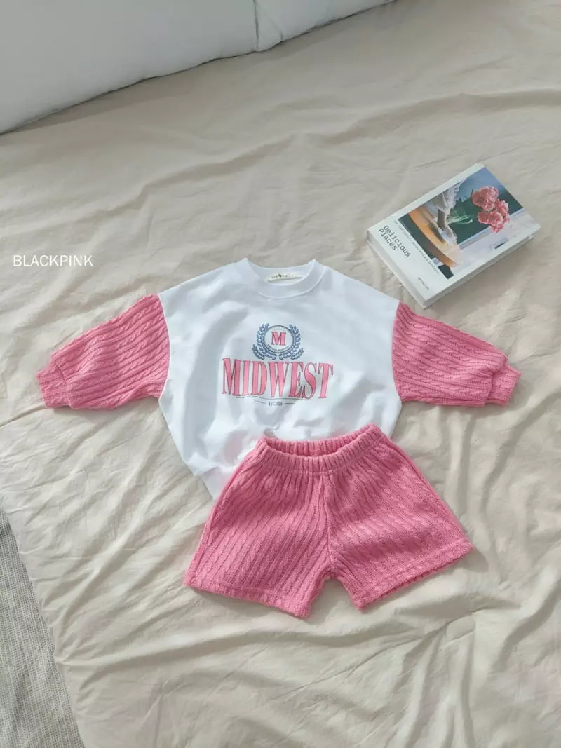 Black Pink - Korean Children Fashion - #toddlerclothing - Balmas Sweatshirt - 9