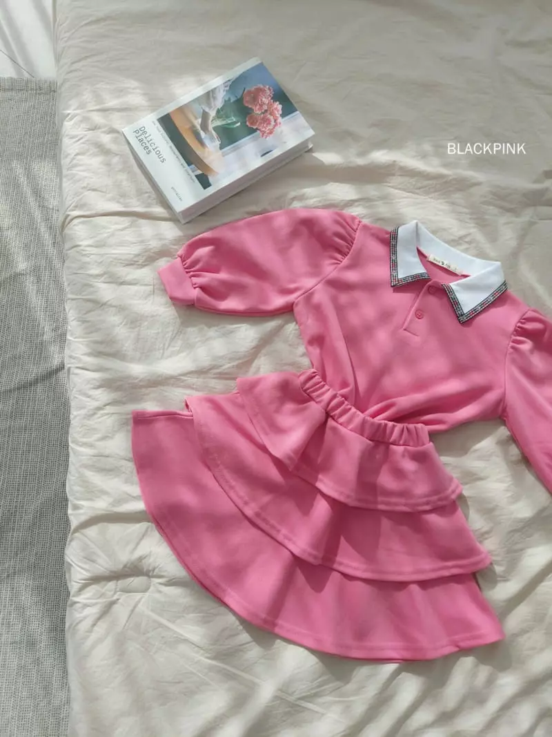 Black Pink - Korean Children Fashion - #toddlerclothing - Cancan Skirt - 7