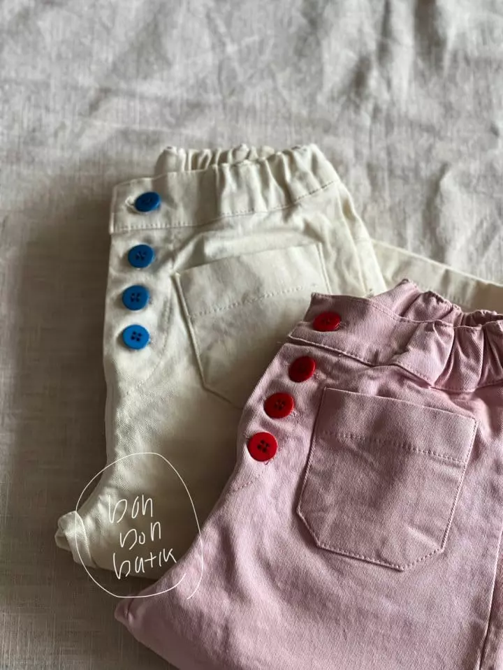 Bon Bon Butik - Korean Children Fashion - #littlefashionista - Pocket Pants