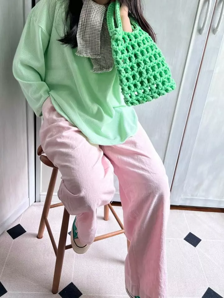 Bon Bon Butik - Korean Women Fashion - #momslook - Pintuck Pants Mom - 9