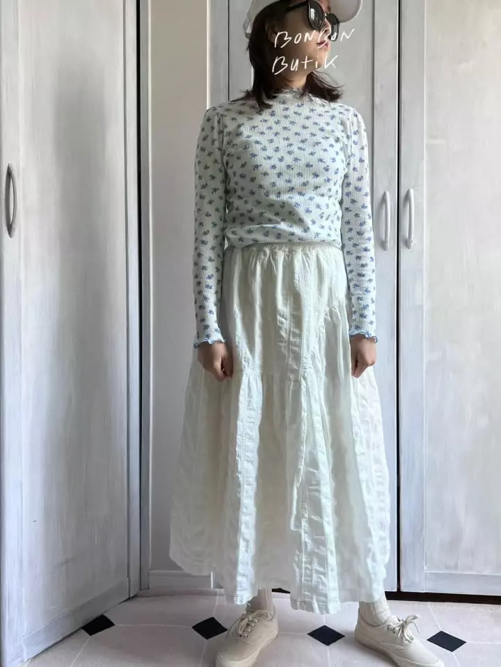 Bon Bon Butik - Korean Women Fashion - #vintagekidsstyle - Slie Skirt Mom - 4