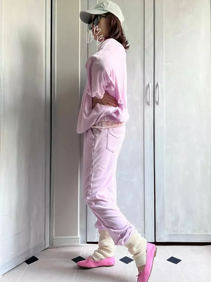 Bon Bon Butik - Korean Women Fashion - #pursuepretty - Mom Terry Pants - 4