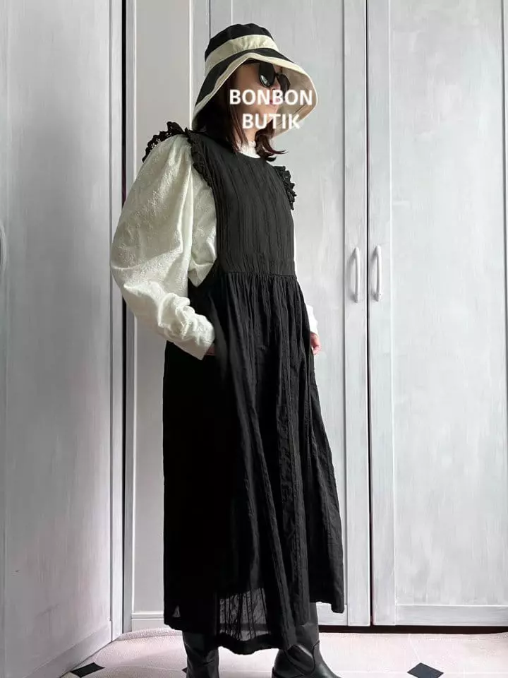 Bon Bon Butik - Korean Women Fashion - #romanticstyle - Mom Lebo One-peice - 3