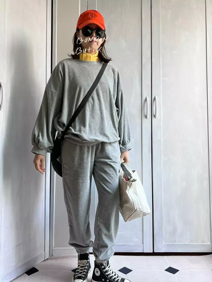 Bon Bon Butik - Korean Women Fashion - #thatsdarling - Mom Terry Sweatshirt - 6