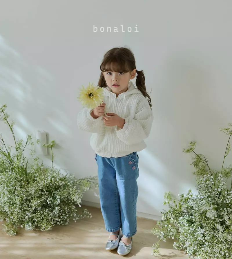 Bonaloi - Korean Children Fashion - #Kfashion4kids - Bliming Hoody Jumper - 12
