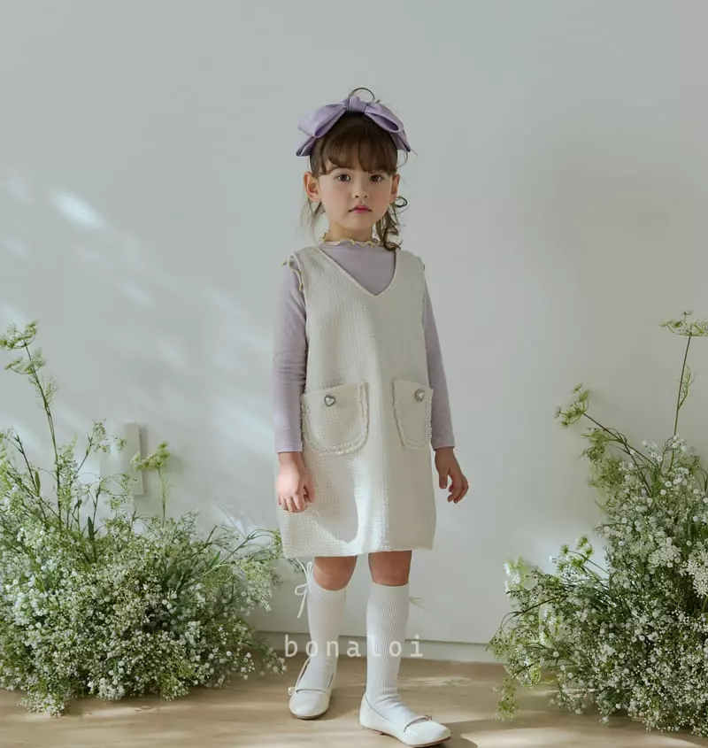 Bonaloi - Korean Children Fashion - #childofig - Color Tee - 6