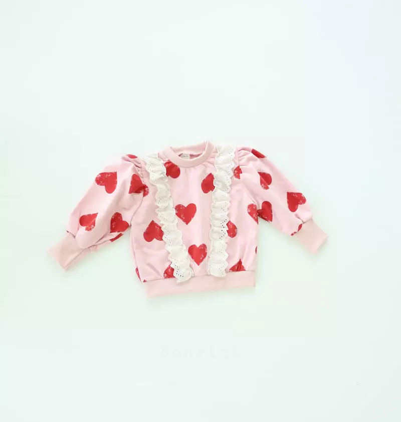 Bonaloi - Korean Children Fashion - #fashionkids - Amor Sweatshirt
