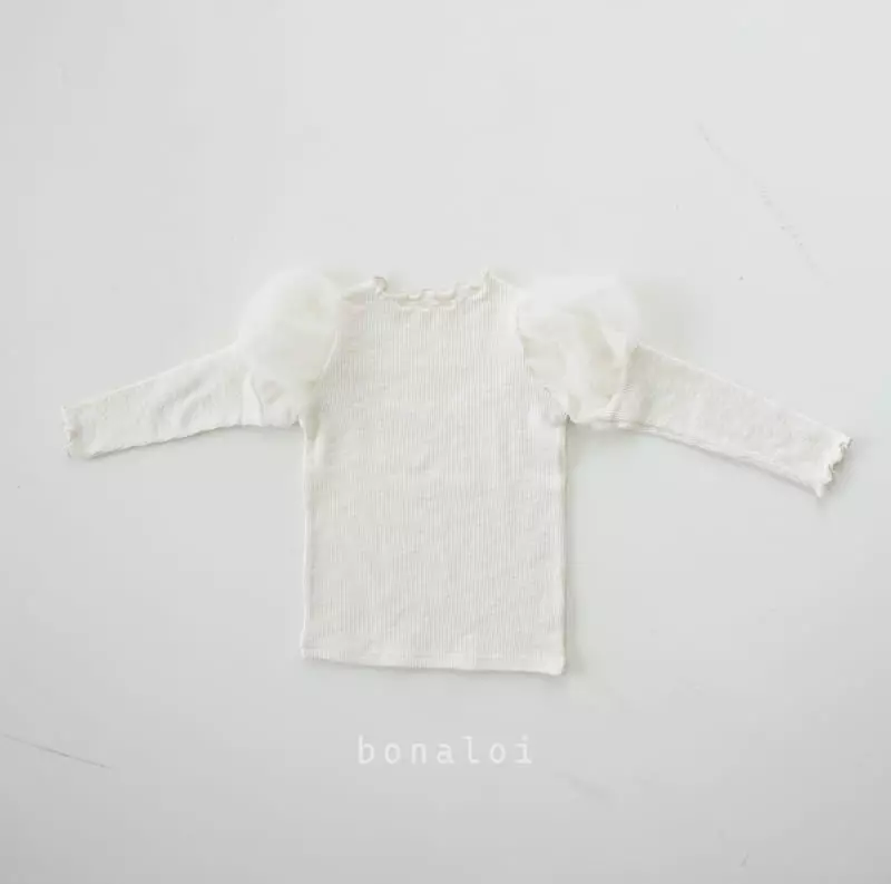 Bonaloi - Korean Children Fashion - #littlefashionista - Malla Mesh Tee - 4