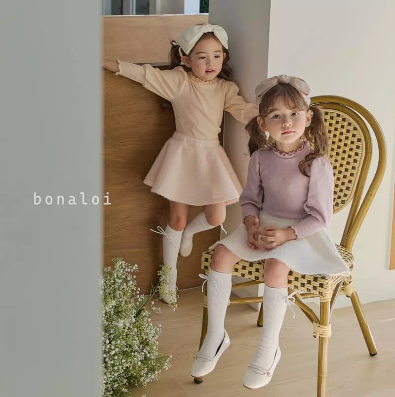 Bonaloi - Korean Children Fashion - #minifashionista - Twisce Frull Tee - 9
