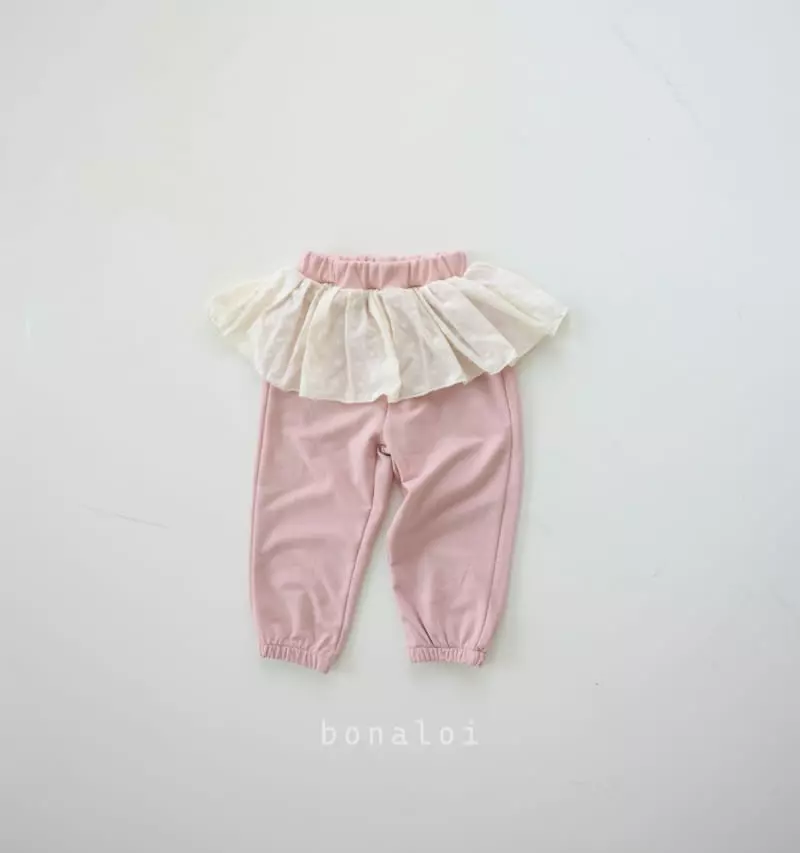 Bonaloi - Korean Children Fashion - #prettylittlegirls - Lace Pants
