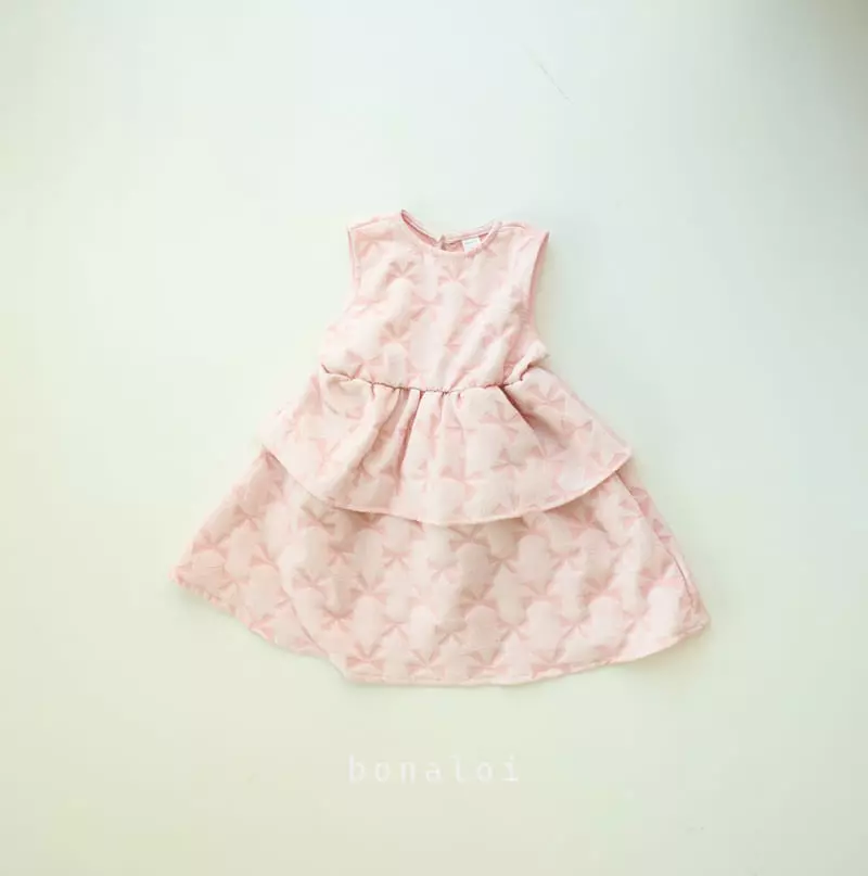 Bonaloi - Korean Children Fashion - #prettylittlegirls - Shabet One-piece