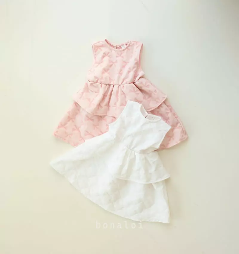 Bonaloi - Korean Children Fashion - #todddlerfashion - Shabet One-piece - 2