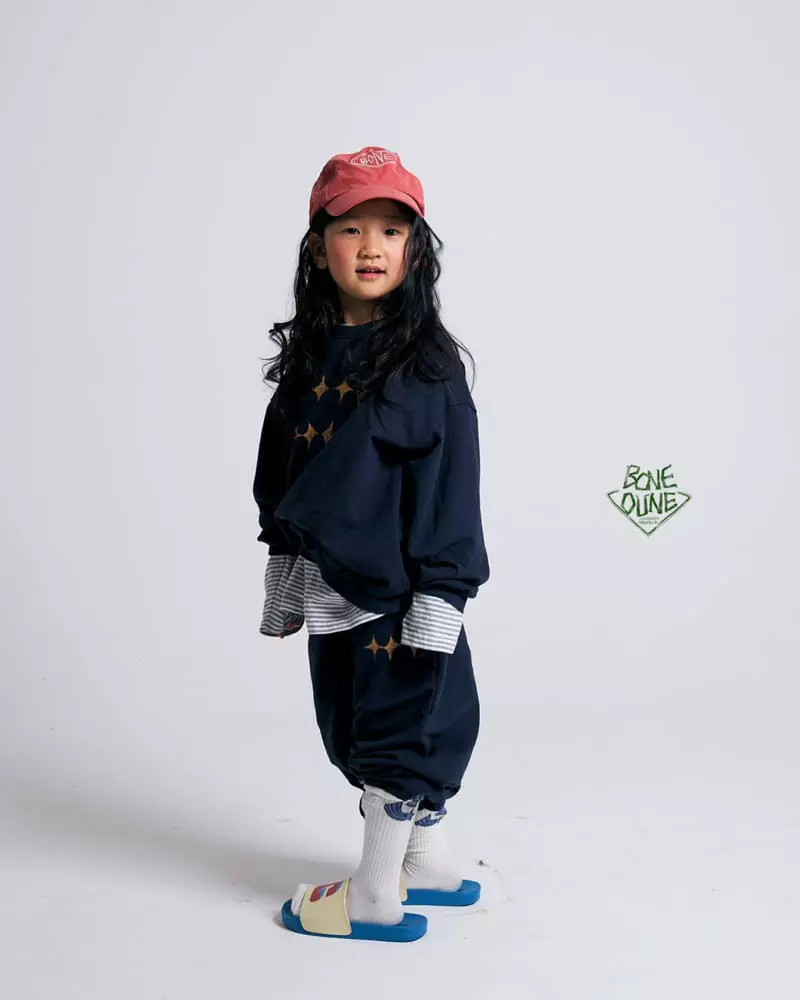Boneoune - Korean Children Fashion - #kidsshorts - Shining Top Bottom Set - 11