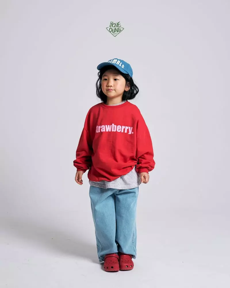 Boneoune - Korean Children Fashion - #kidzfashiontrend - Fruit Sweatshirt - 12