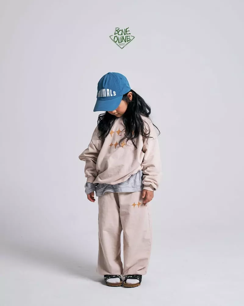 Boneoune - Korean Children Fashion - #stylishchildhood - Shining Top Bottom Set - 5