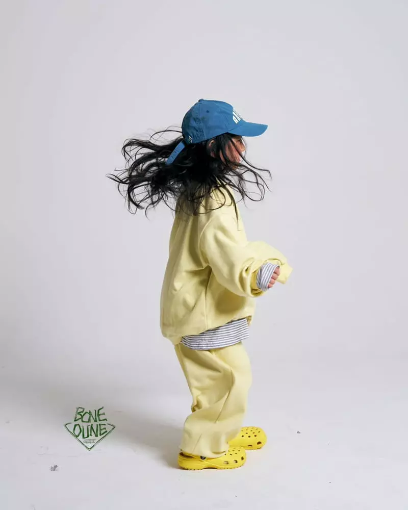 Boneoune - Korean Children Fashion - #stylishchildhood - Star Bone Top Bottom Set - 3