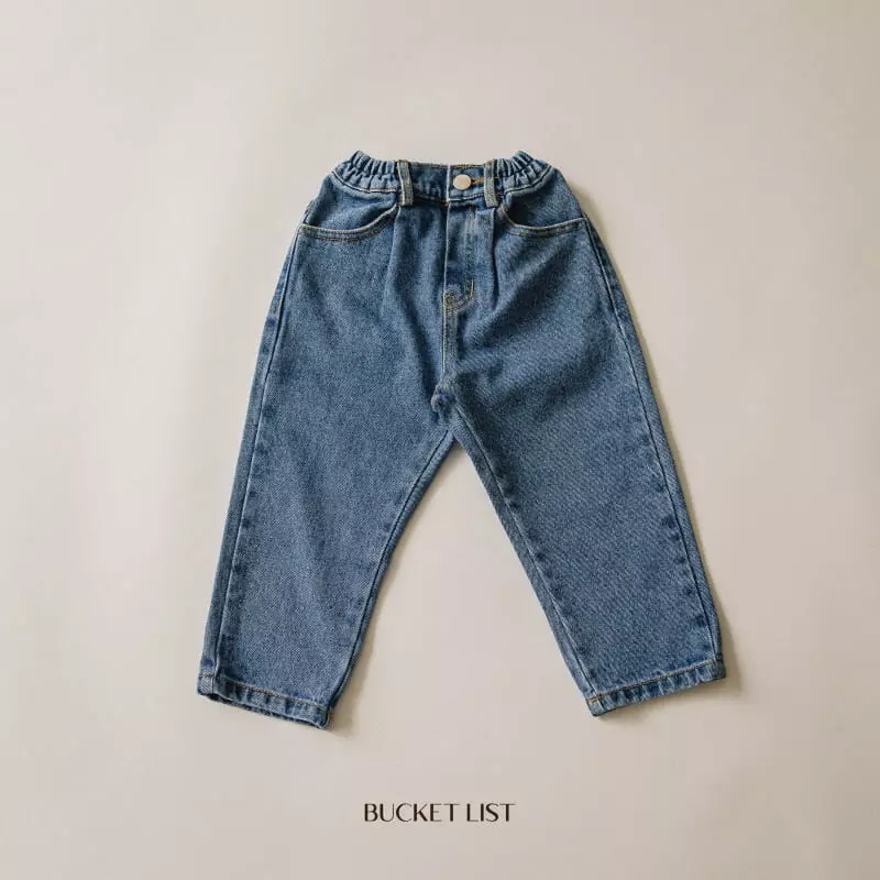 Bucket List - Korean Children Fashion - #Kfashion4kids - Chic Jeans - 9
