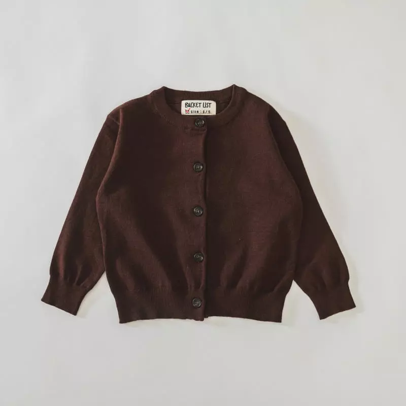 Bucket List - Korean Children Fashion - #Kfashion4kids - Cardigan - 6