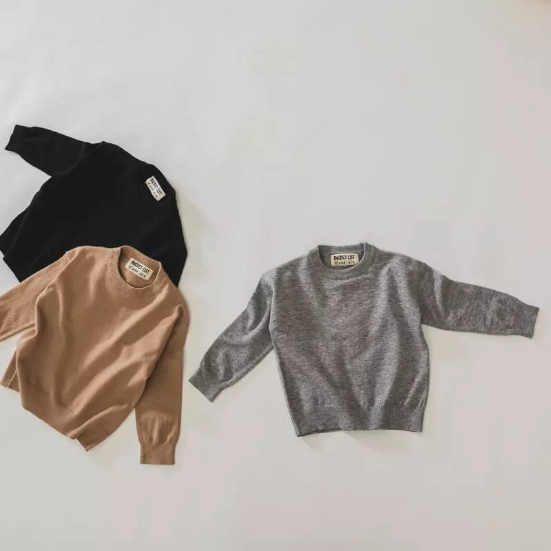 Bucket List - Korean Children Fashion - #designkidswear - Knit Tee - 11