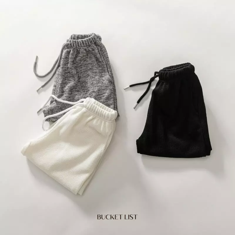 Bucket List - Korean Children Fashion - #fashionkids - Warm Knit Pants - 3