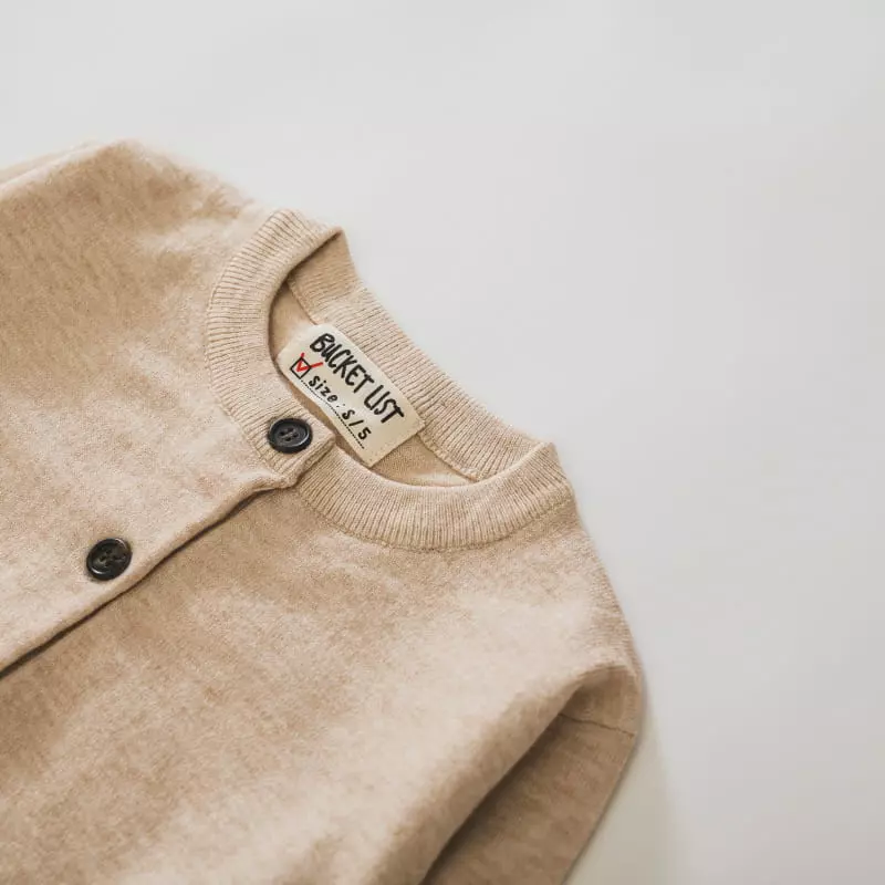 Bucket List - Korean Children Fashion - #kidsshorts - Cardigan - 4